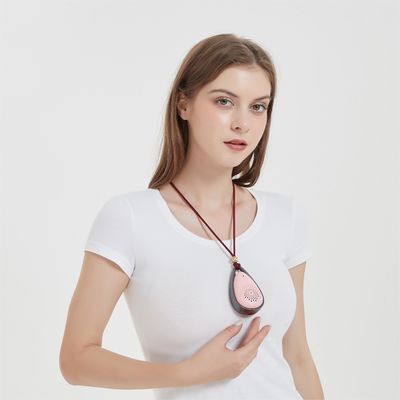 Носимый портативный фильтр гепа тихий вентилятор очиститель воздуха Система дезинфекции воздуха в розовом цвете