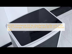 Коммерческий очиститель воздуха ESP W1200 с площадью покрытия 2799 кв. футов, моющимся фильтром ESP и степенью дезинфекции 99,9 %